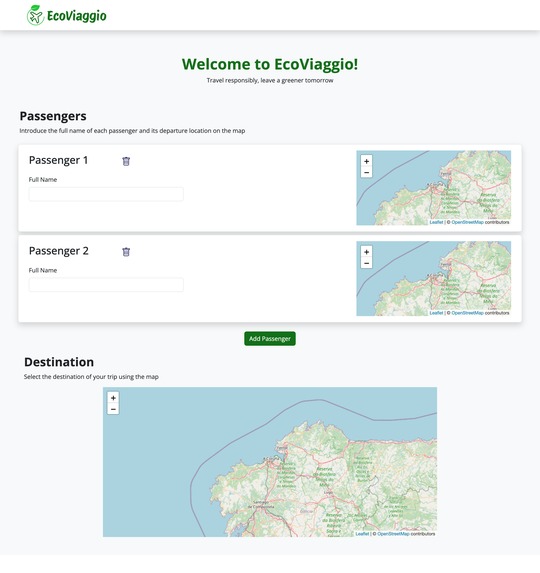 EcoViaggio – screenshot 1