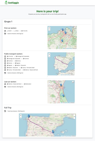 EcoViaggio – screenshot 3