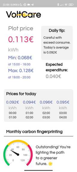 VoltCare – screenshot 1