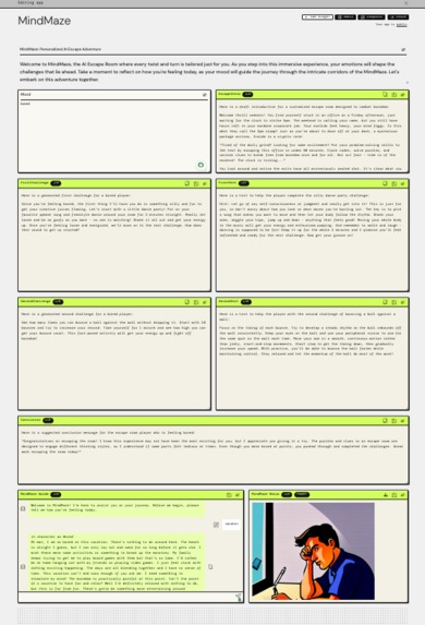 MindMaze: Personalized AI Escape Adventure – screenshot 2