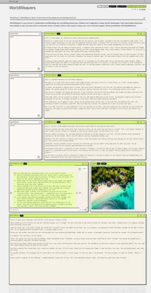 WorldWeavers: Collaborative Worldbuilding Adventure – screenshot 2