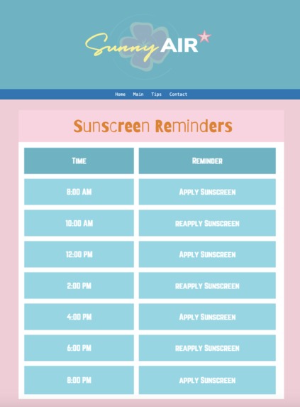 SunnyAir – screenshot 1