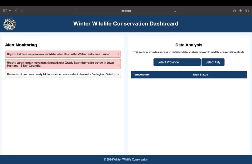 WWC (Winter Wildlife Conservation) - Ctrl or Else – screenshot 2