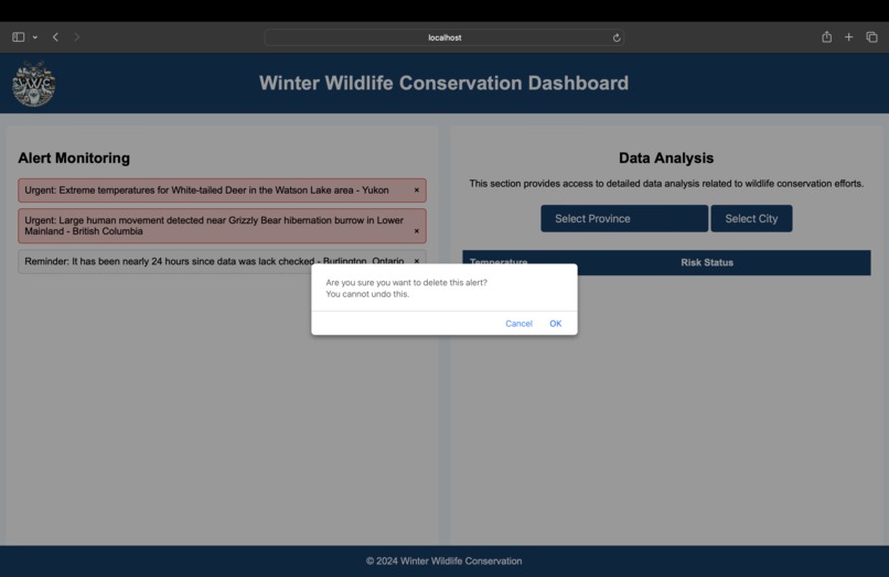 WWC (Winter Wildlife Conservation) - Ctrl or Else – screenshot 3