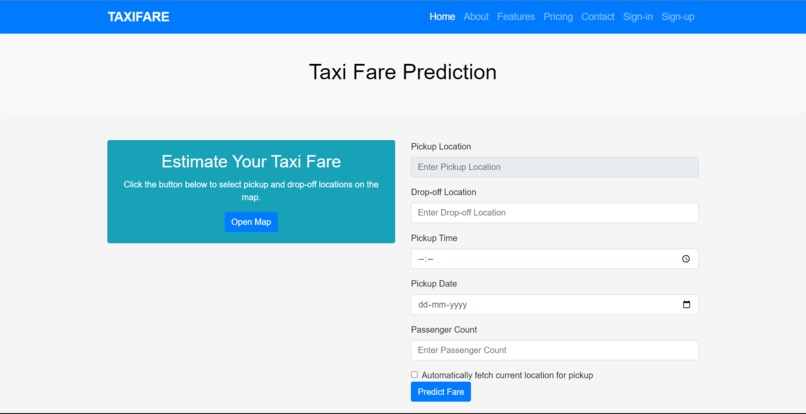 TaxiFare – screenshot 1
