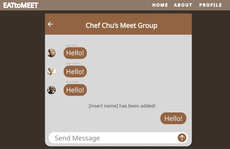 EATtoMEET – screenshot 8