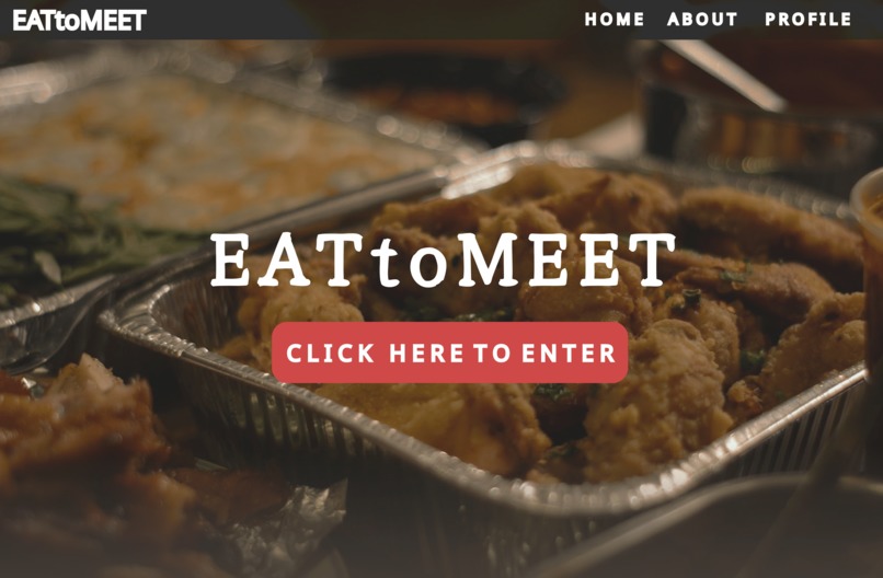 EATtoMEET – screenshot 1