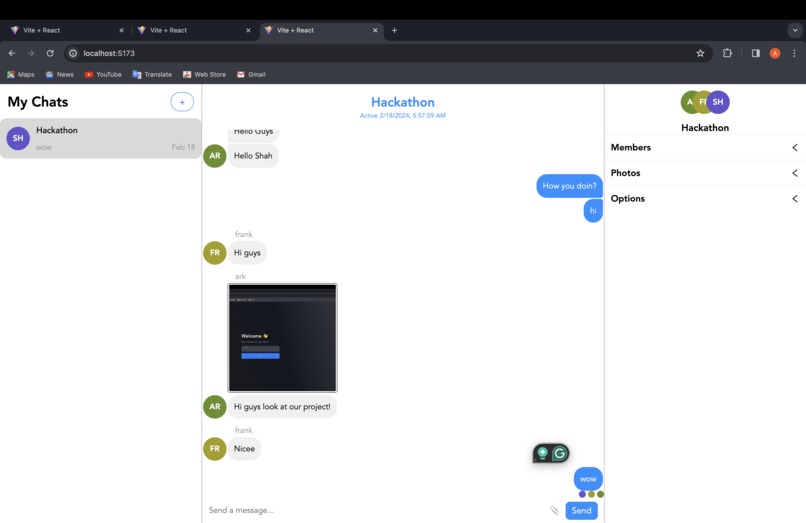 Real-Time Chat Application – screenshot 8