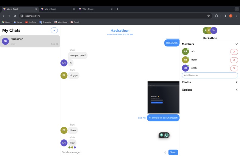 Real-Time Chat Application – screenshot 9