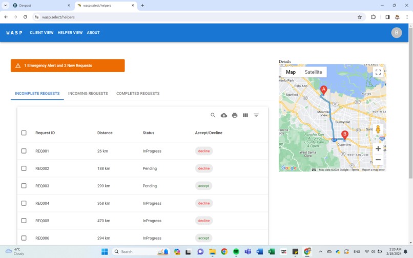 WASP - Winter Assistance Service Program – screenshot 2