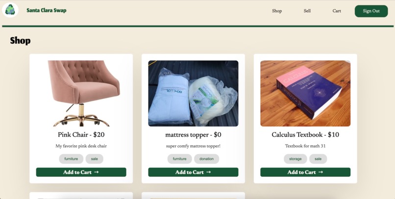 Santa Clara Swap – screenshot 3