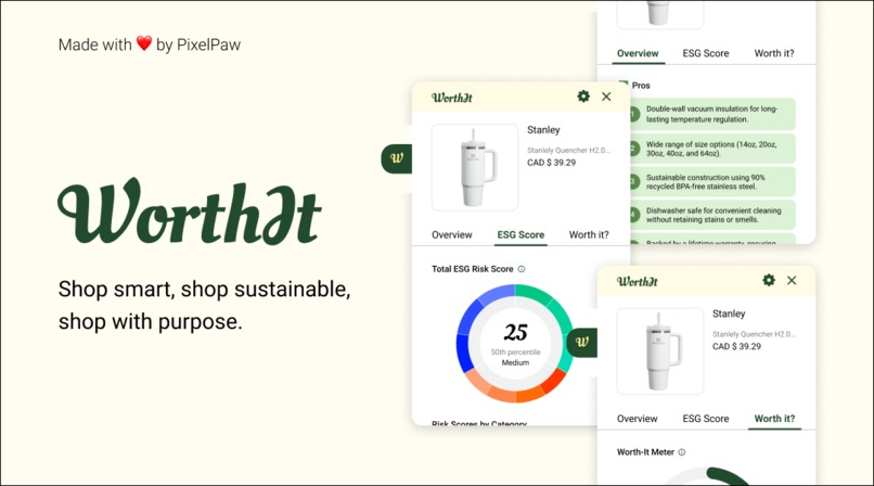 WorthIt – screenshot 1