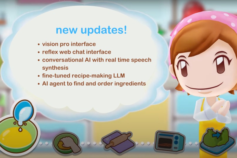 Vision Mama: LLMs + Vision Pro + Agents = Cooking Magic – screenshot 3