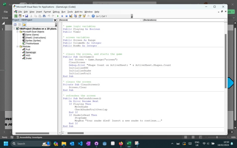 Snakes on a (2D) Plane – screenshot 2