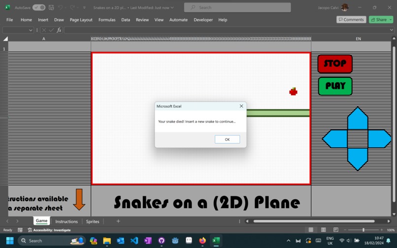 Snakes on a (2D) Plane – screenshot 3