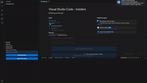 kodemonkey – screenshot 1