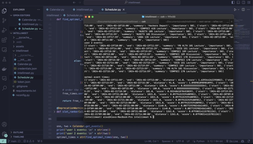 IntelliMeet – screenshot 1