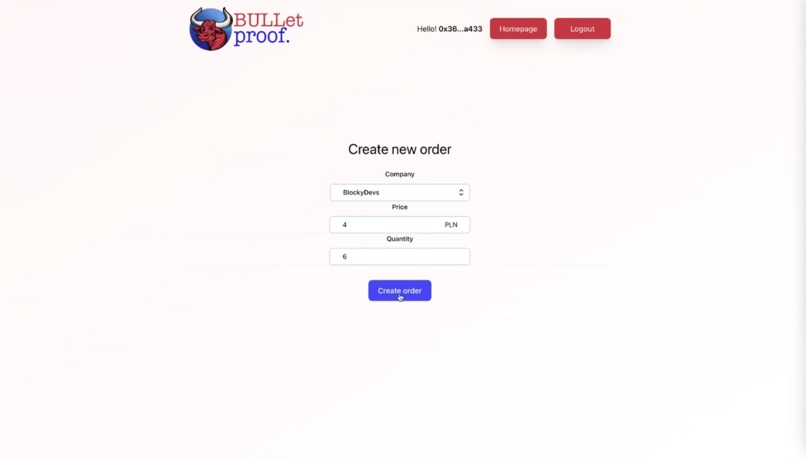 BULLetproof exchange – screenshot 7