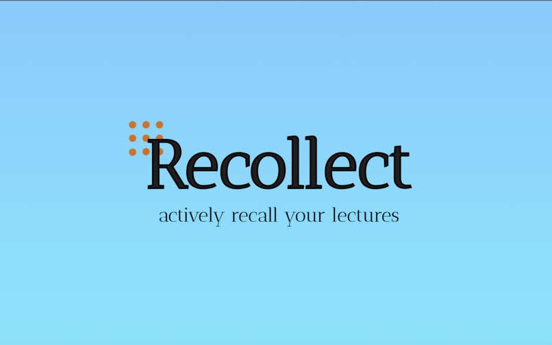 Recollect – screenshot 1