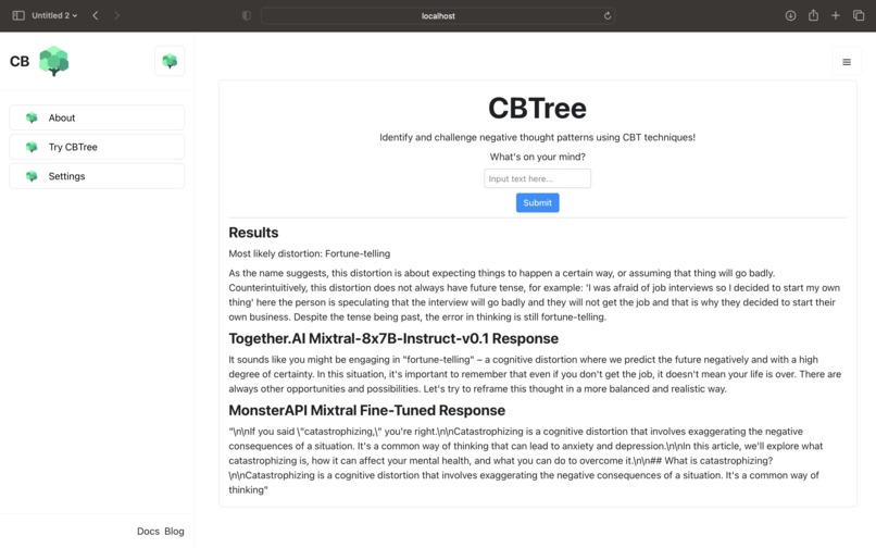 CBTree – screenshot 1