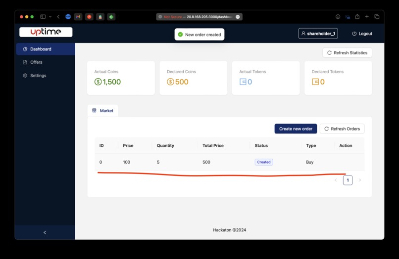 Team Uptime - SIRA compatible auction system for PKO BP – screenshot 4