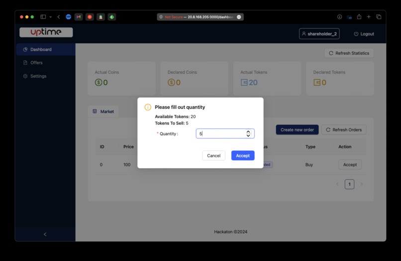 Team Uptime - SIRA compatible auction system for PKO BP – screenshot 7