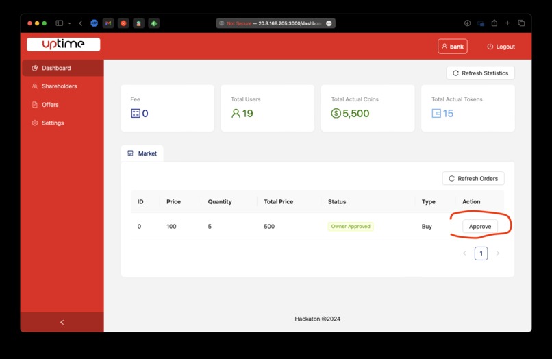 Team Uptime - SIRA compatible auction system for PKO BP – screenshot 10