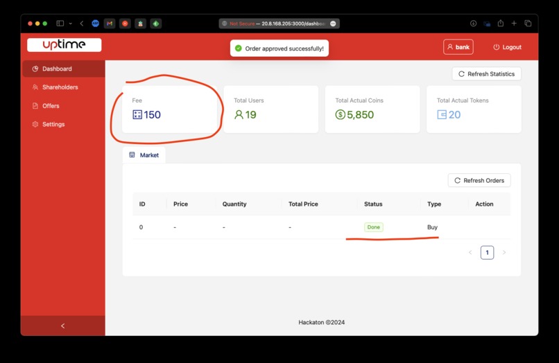 Team Uptime - SIRA compatible auction system for PKO BP – screenshot 12