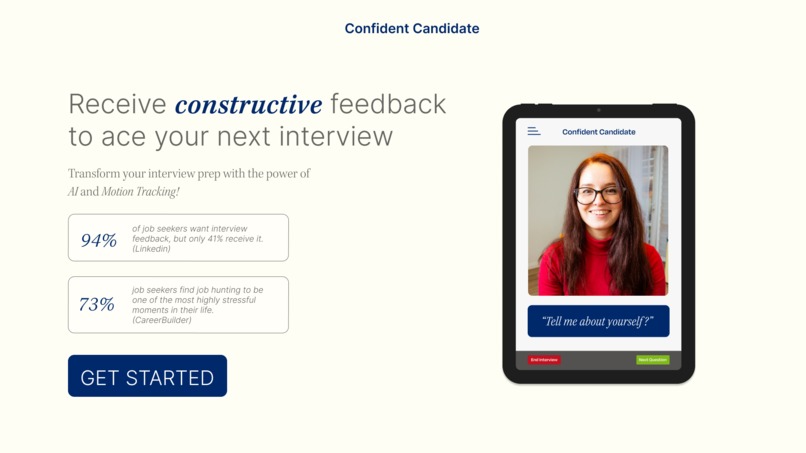 Confident Candidate – screenshot 1
