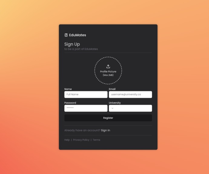 EduMates – screenshot 2