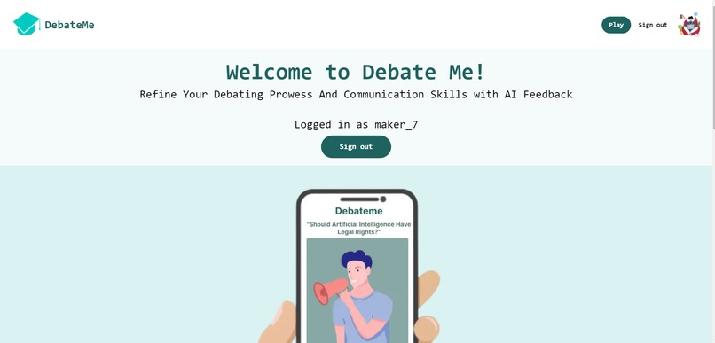 Debate Me – screenshot 1