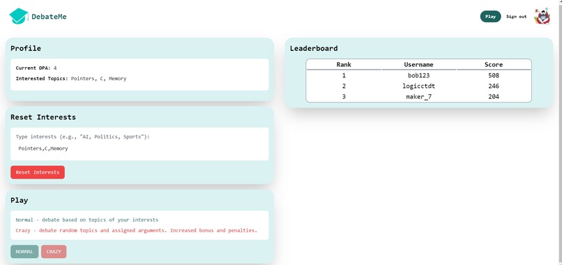 Debate Me – screenshot 4