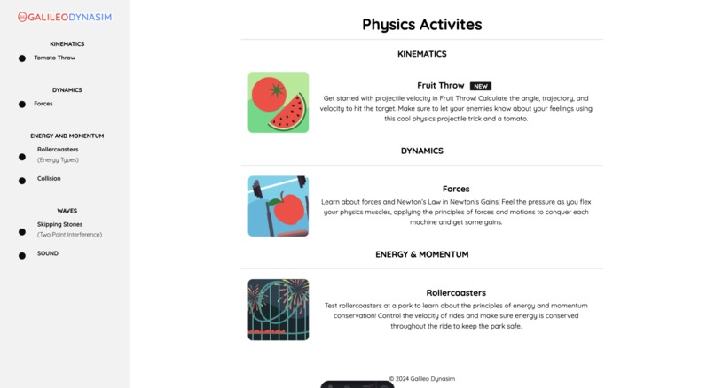 Galileo (Dynasim) – screenshot 3