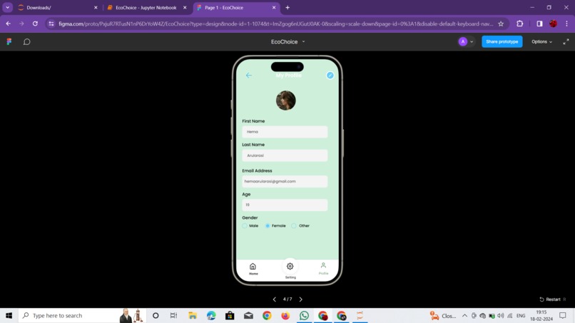 EcoChoice – screenshot 2