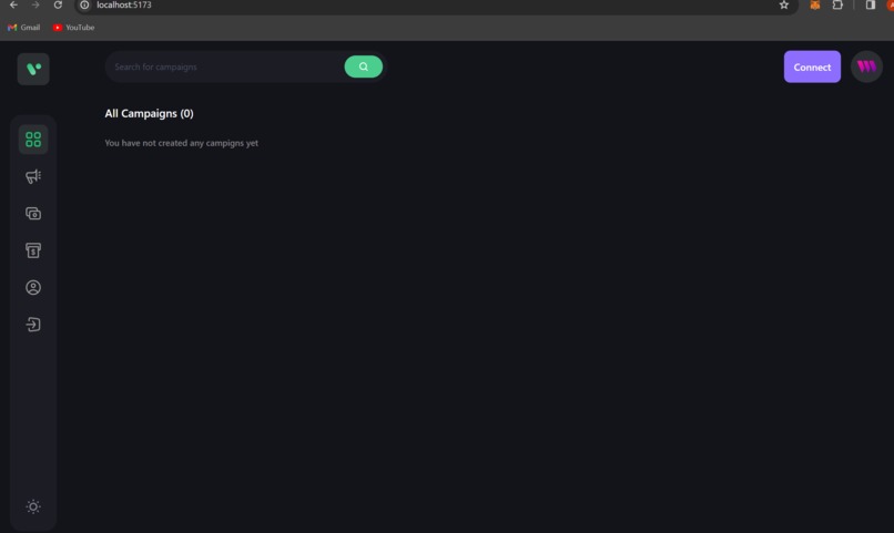Crowdfunding App – screenshot 1