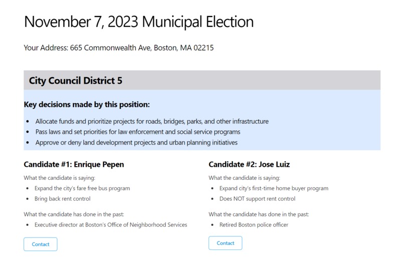Live Local Voter – screenshot 2