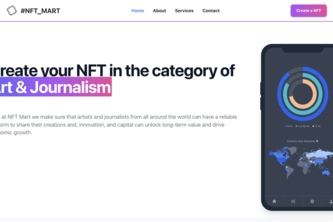 NFT_MART: A  marketplace geared towards journalists, artists
