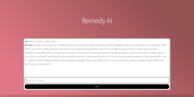 Remedy – screenshot 2