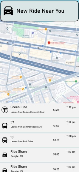 Sustainable Rideshare – screenshot 3