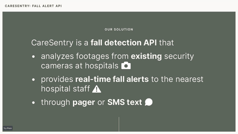 CareSentry: Fall Detection/Alert API – screenshot 6