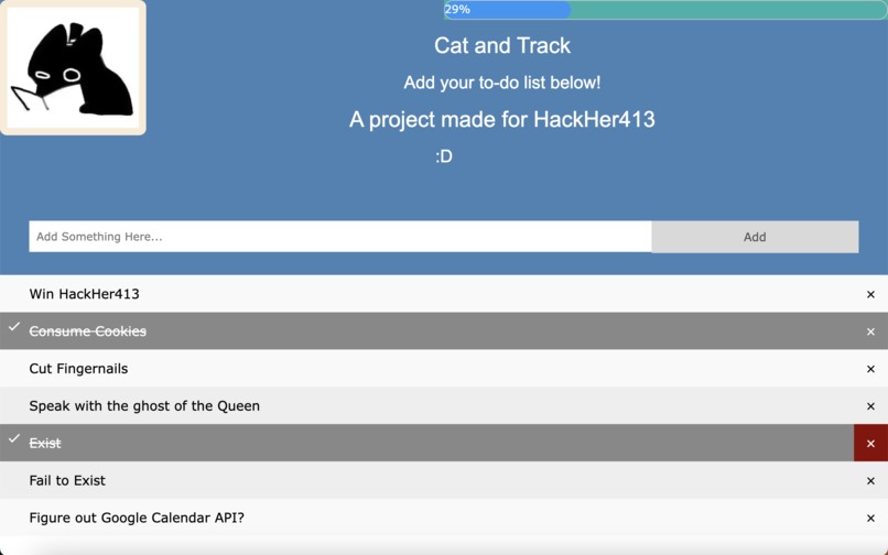 Cat and Track – screenshot 1