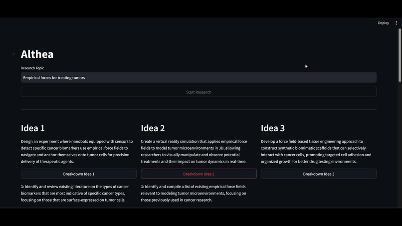 Althea – screenshot 2