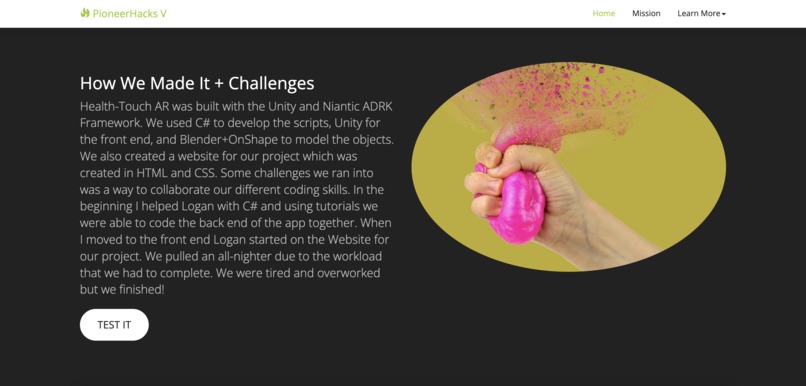 Health-Touch AR – screenshot 10