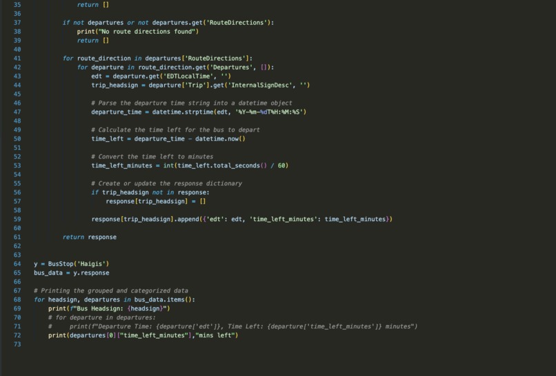 Bus Tracking – screenshot 3