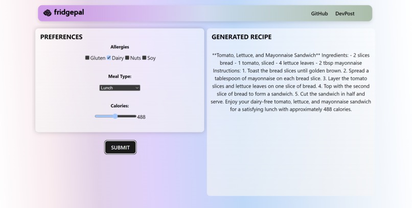 FridgePal – screenshot 1