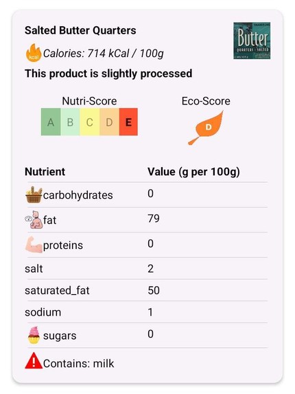 Health Receipt – screenshot 1