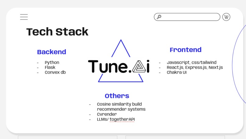 Tune.AI – screenshot 2