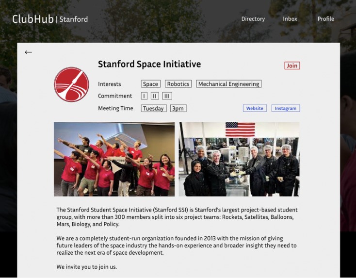 ClubHub – screenshot 4