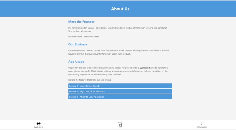 CycleVend – screenshot 6