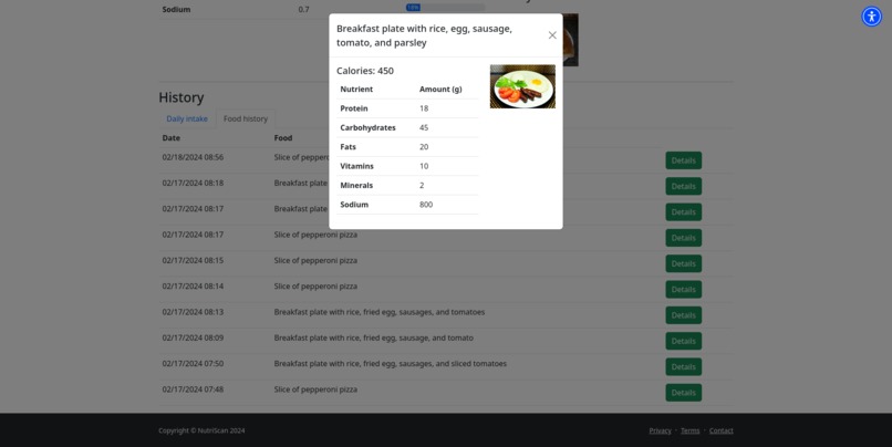 NutriScan – screenshot 3